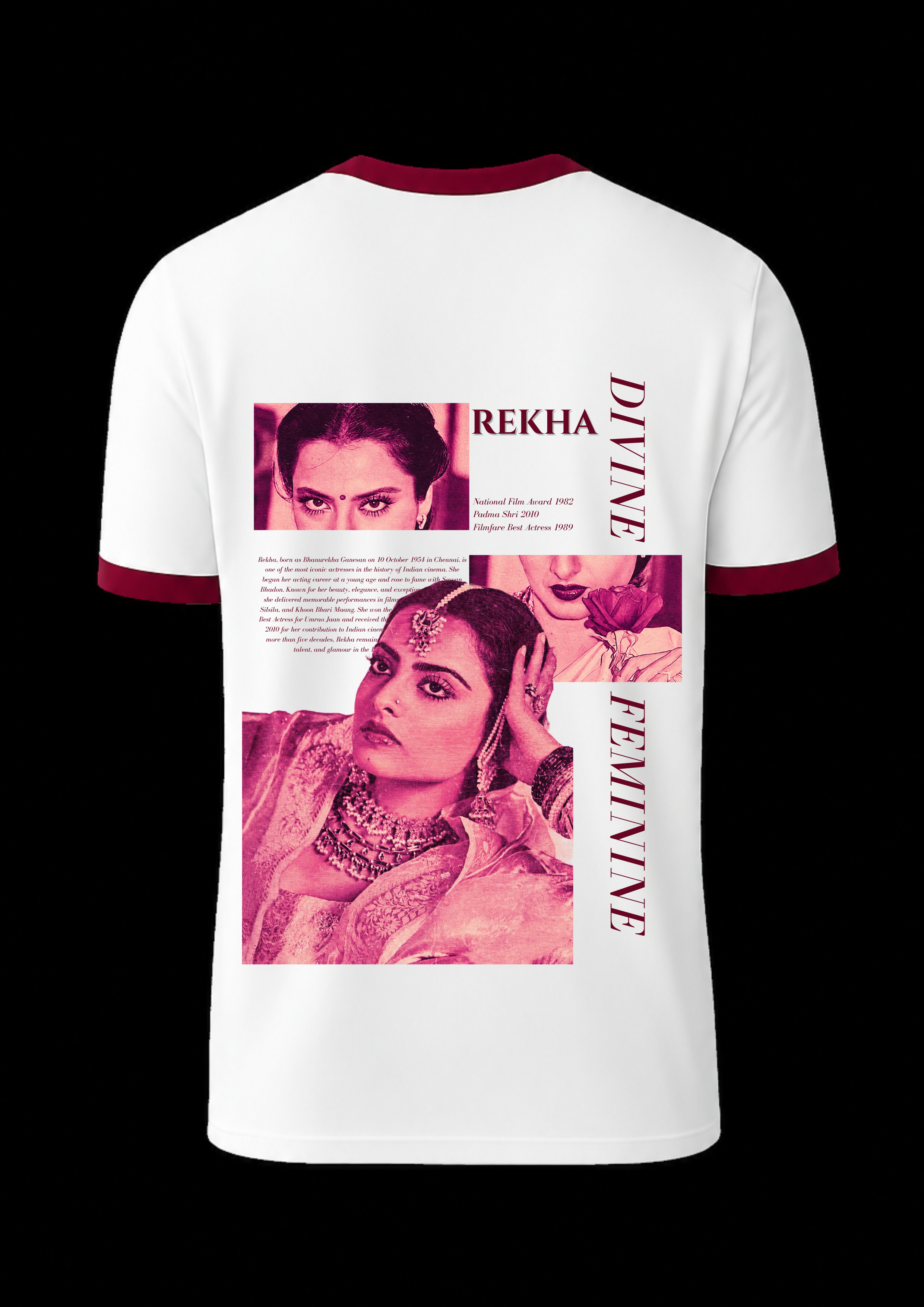 Rekha - back print